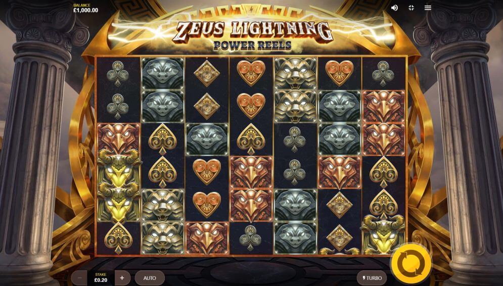 Zeus Lightning Power Reels Gameplay