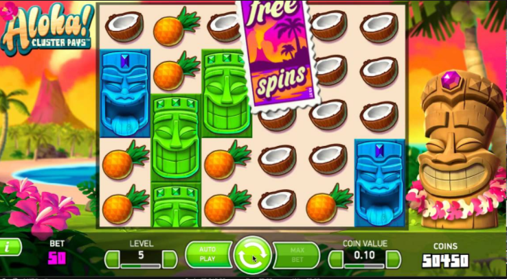 Aloha! Slots Game gameplay
