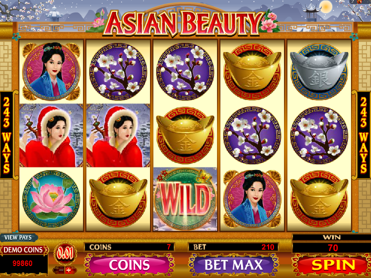 Asian Beauty Slot Game Gameplay