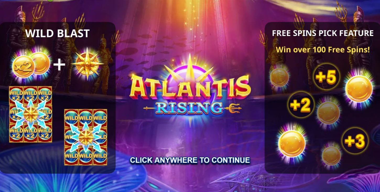 Atlantis Rising Slot Bonus