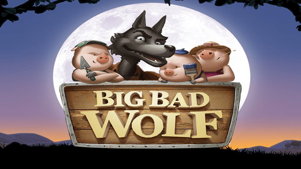 big bad wolf slots game logo