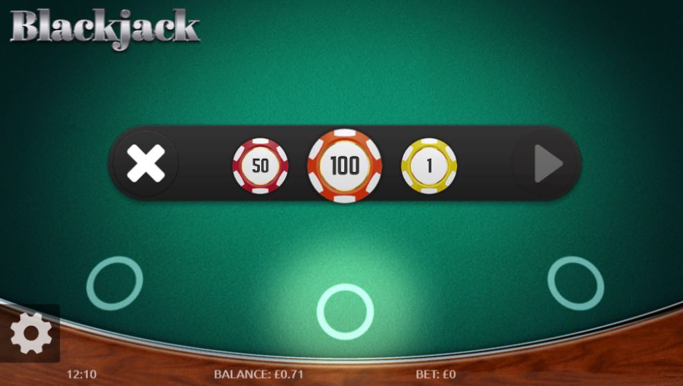 Blackjack Gameplay