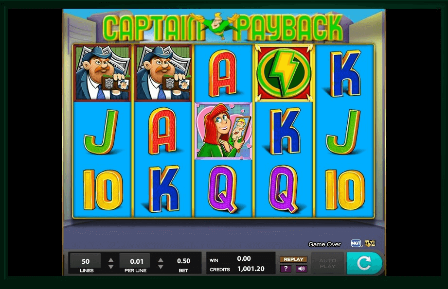 Captain Payback slot Game Play Image