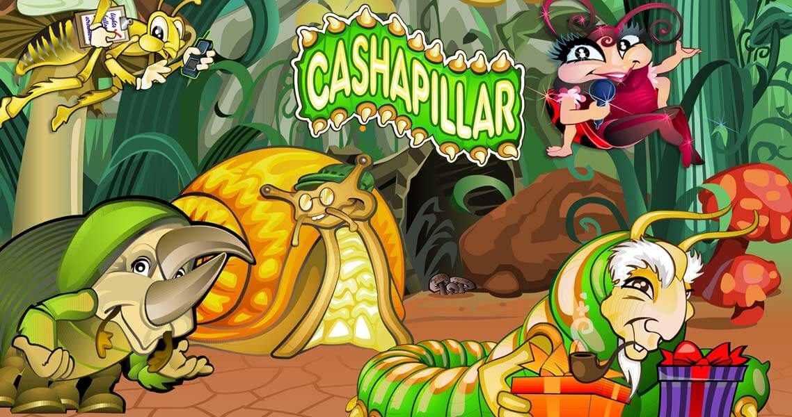 cashapillar slots game logo