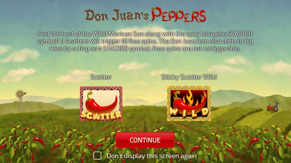 Don Juan's Peppers Introduction