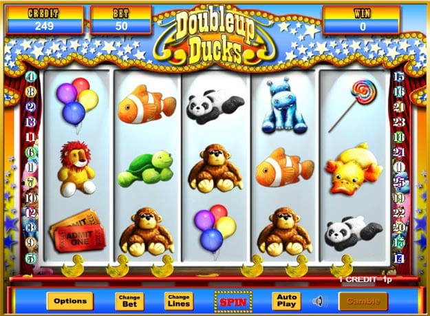 Doubleup Ducks Jackpot gameplay