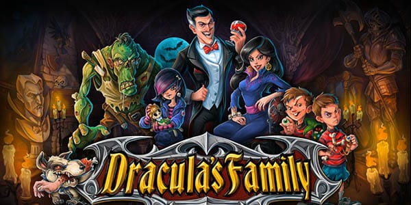 Dracula's Family slots game logo