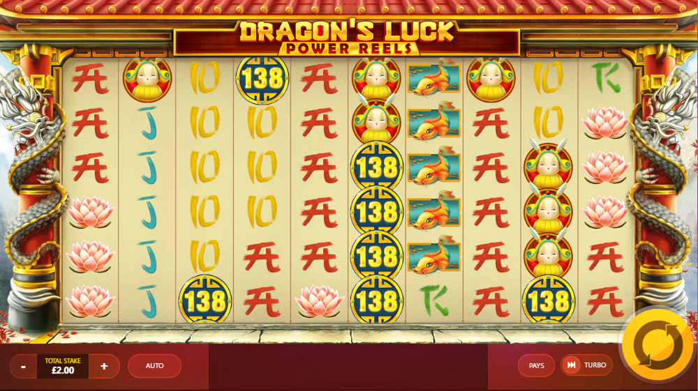 Dragons Luck Power Reels Gameplay