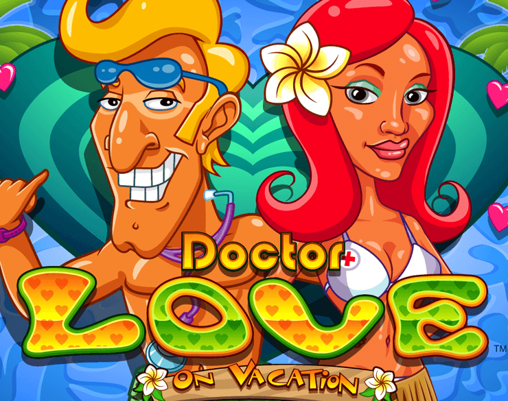 Dr Love Vacation Slots Game logo