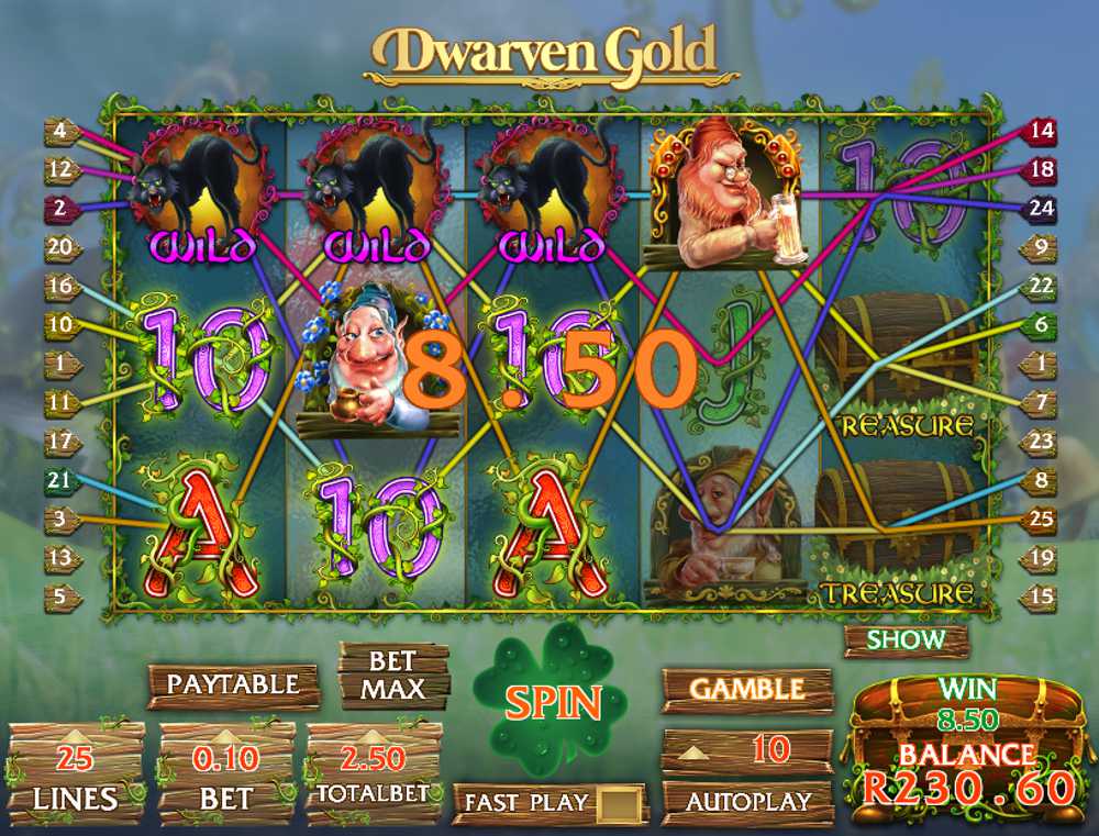 dwarven gold deluxe wild