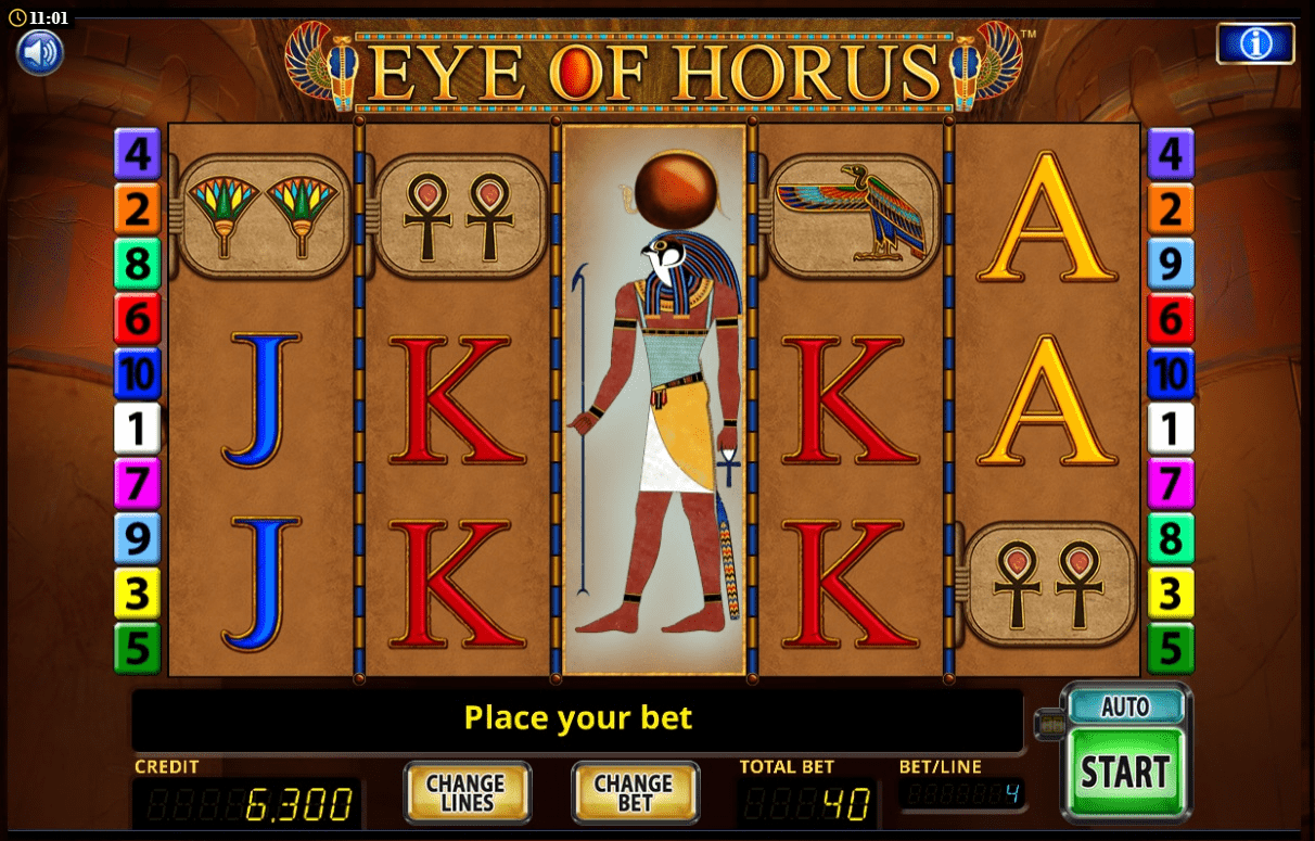 Eye of Horus Slots Machine