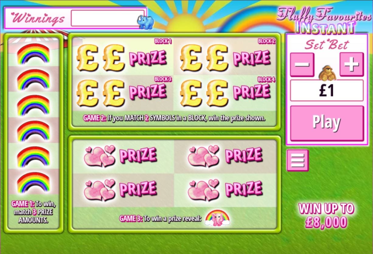 Fluffy Favourites Instant Gameplay