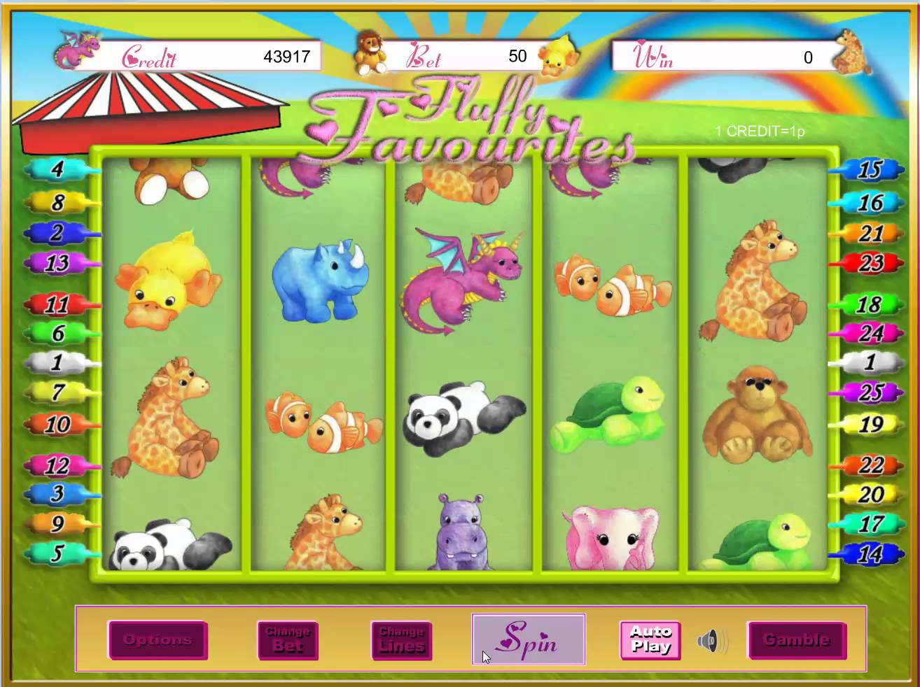Fluffy Favourites Jackpot Gameplay
