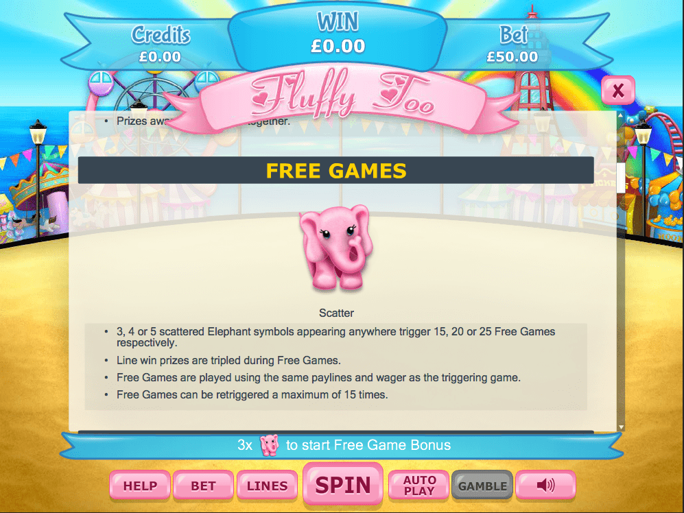 Fluffy Too Free games