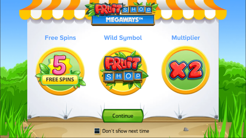 Fruit Shop Megaways Slots Free Spins