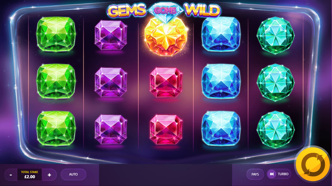 Gems Gone Wild Gameplay
