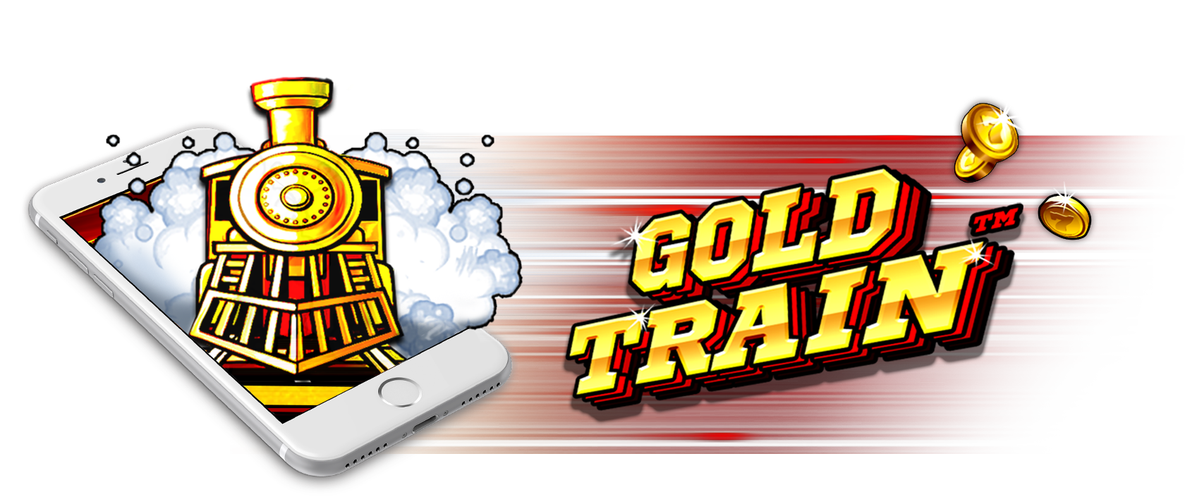 gold train slots game logo