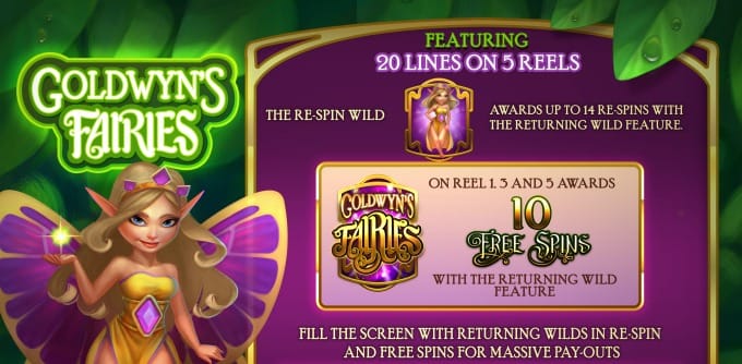 Goldwyn's Fairies Free Spin