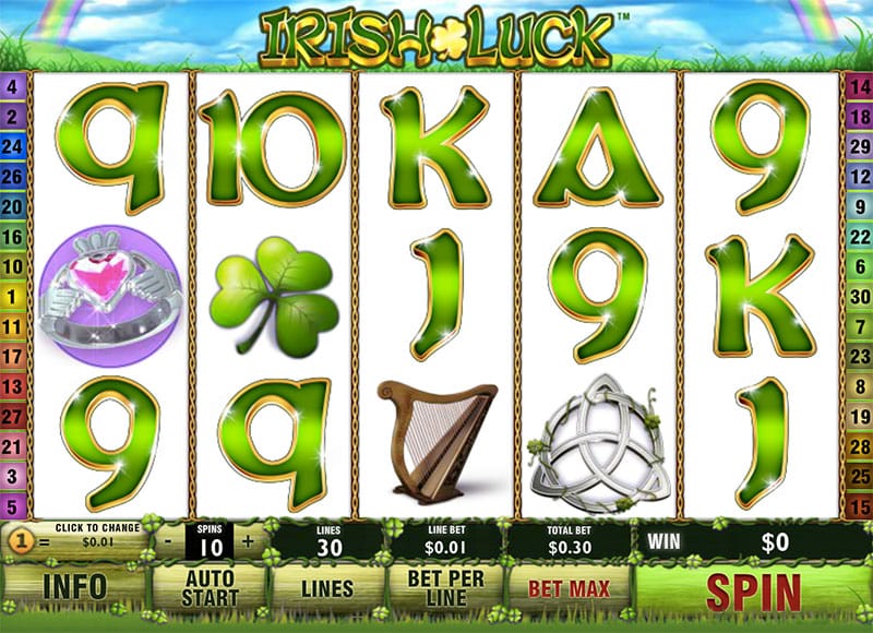 Irish Luck Jackpot Gameplay