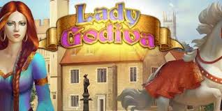 lady godiva slots game logo
