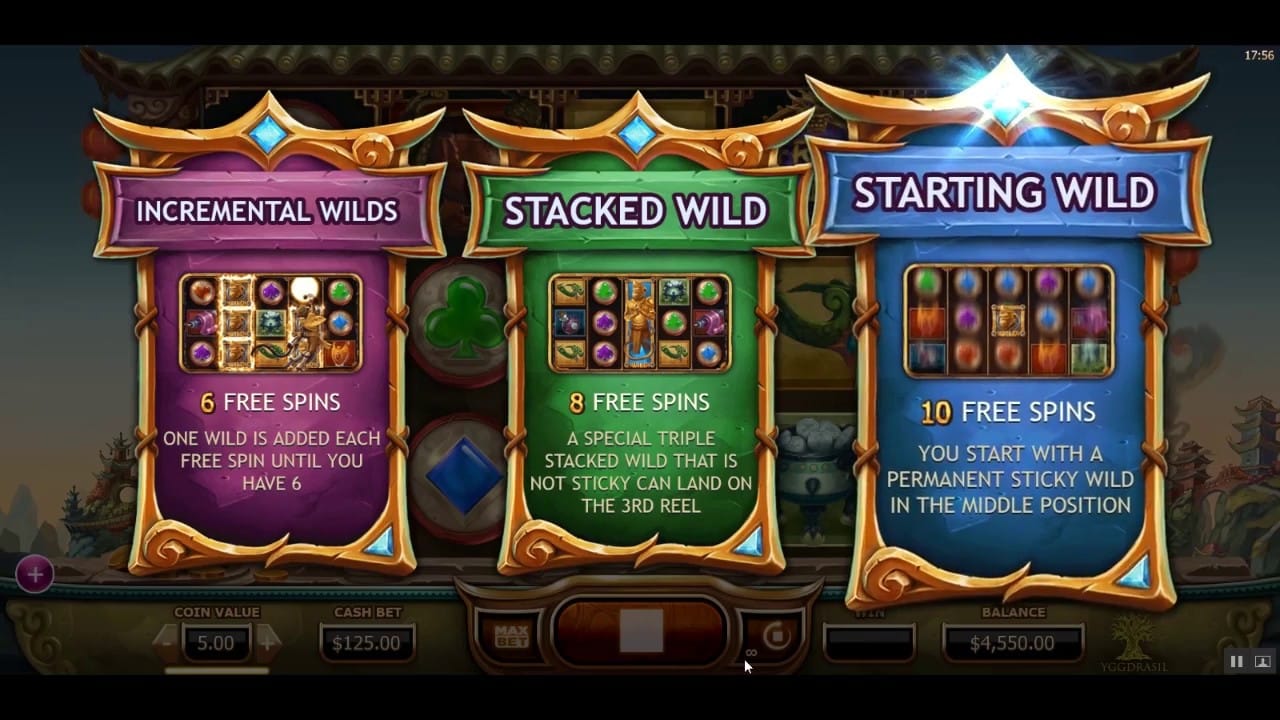 Legend of the Golden Monkey Slot Game Screenshot