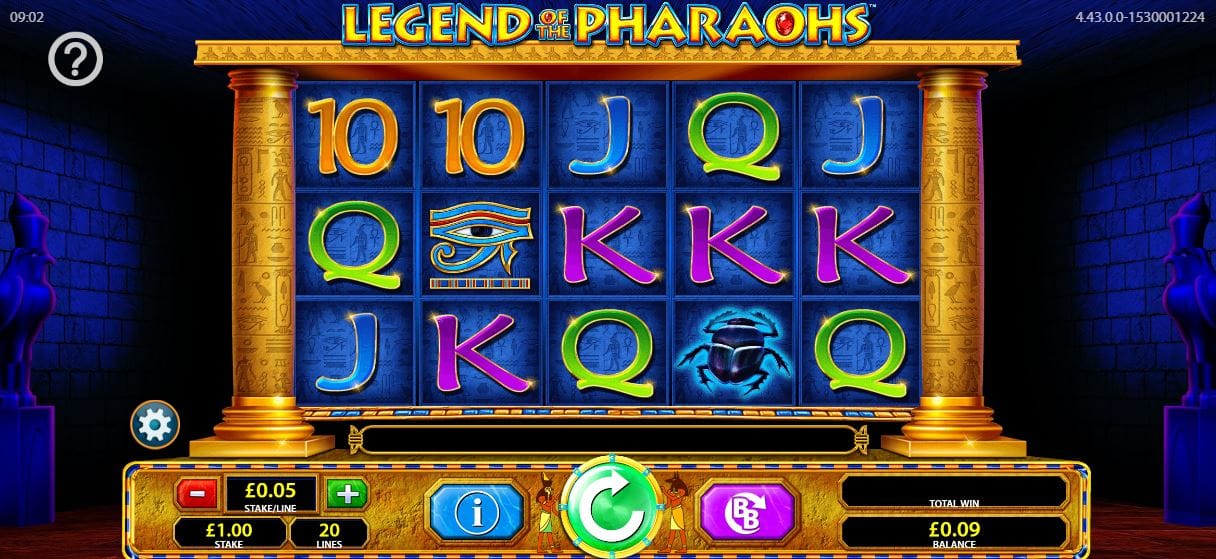 Legend of the Pharaohs Gameplay