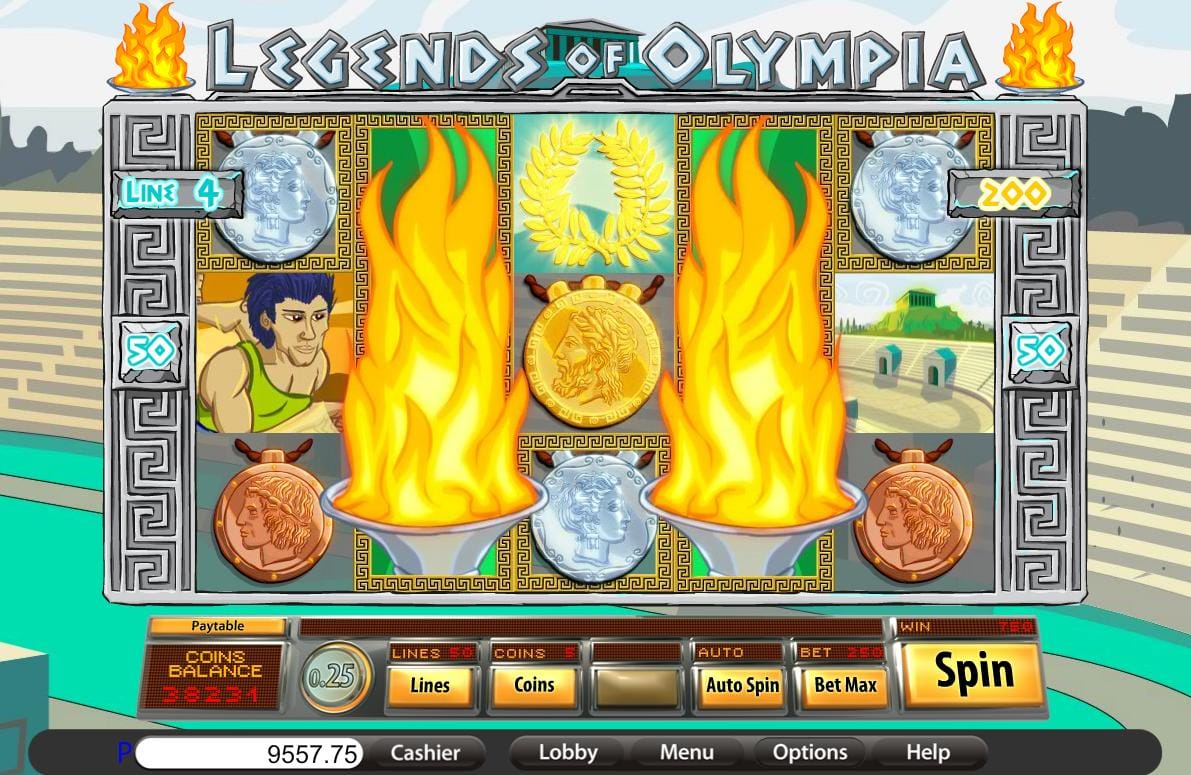 legends of olympia gameplay