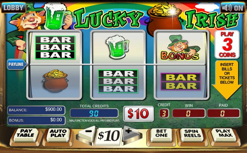 Lucky Irish Gameplay