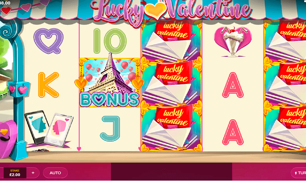 lucky valentine gameplay slots baby