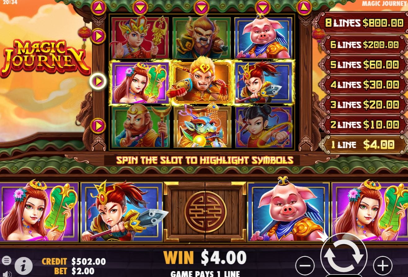 Magic Journey Casino Game