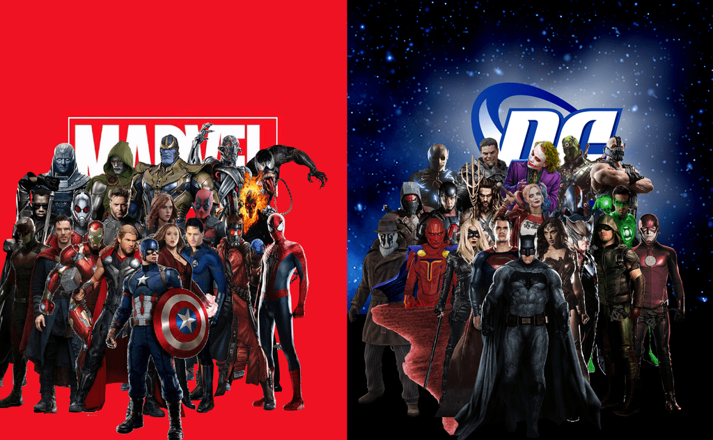 Marvel vs. DC slot games