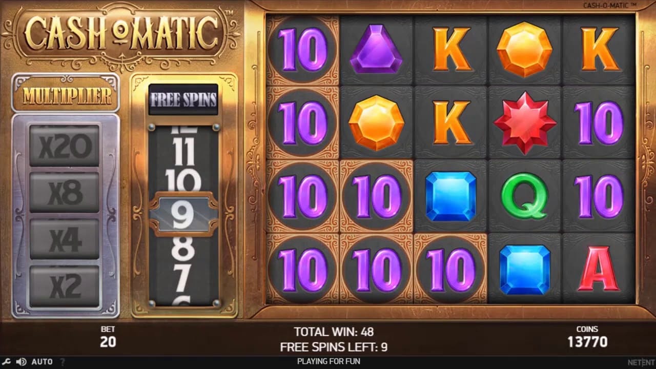 Cash-O-Matic gameplay casino