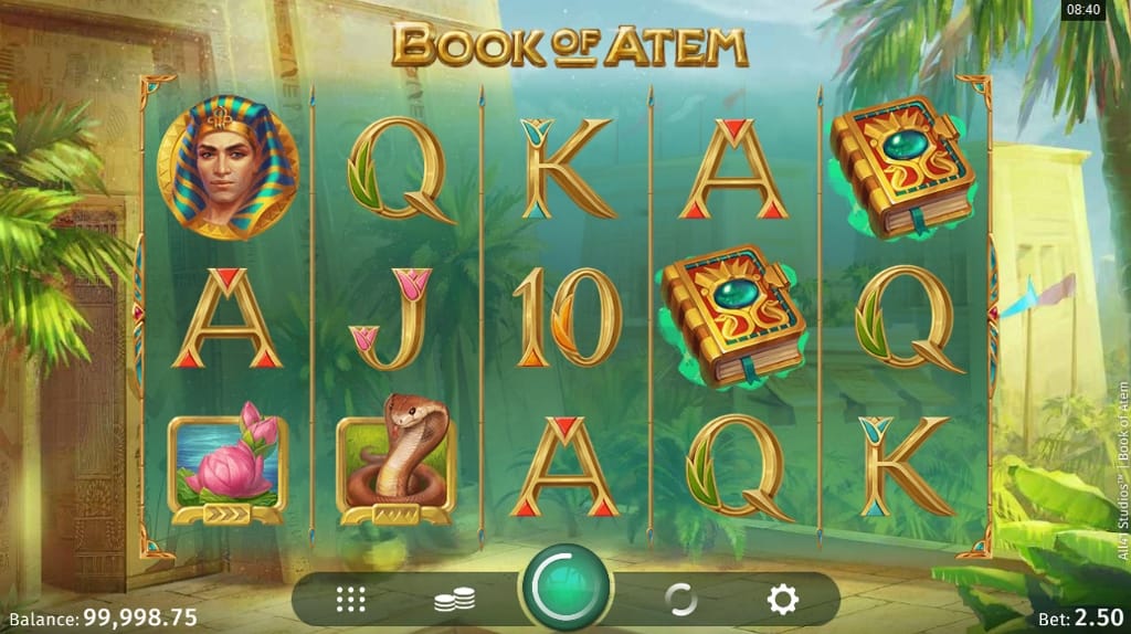 Book of Atem Slots UK Game Play