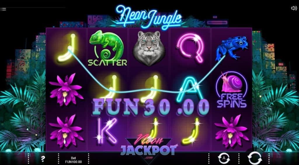 Neon Jungle Gameplay
