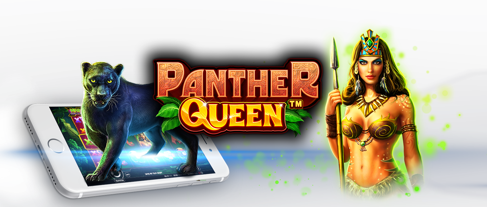 panther queen slots game logo
