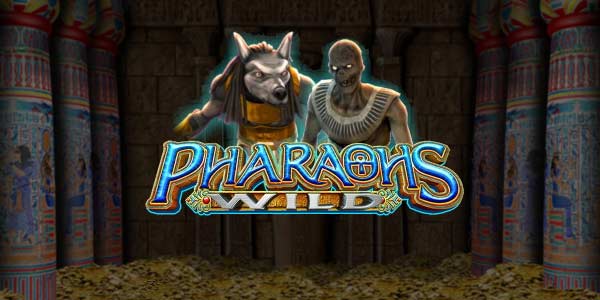 pharaoh's wild slots game logo