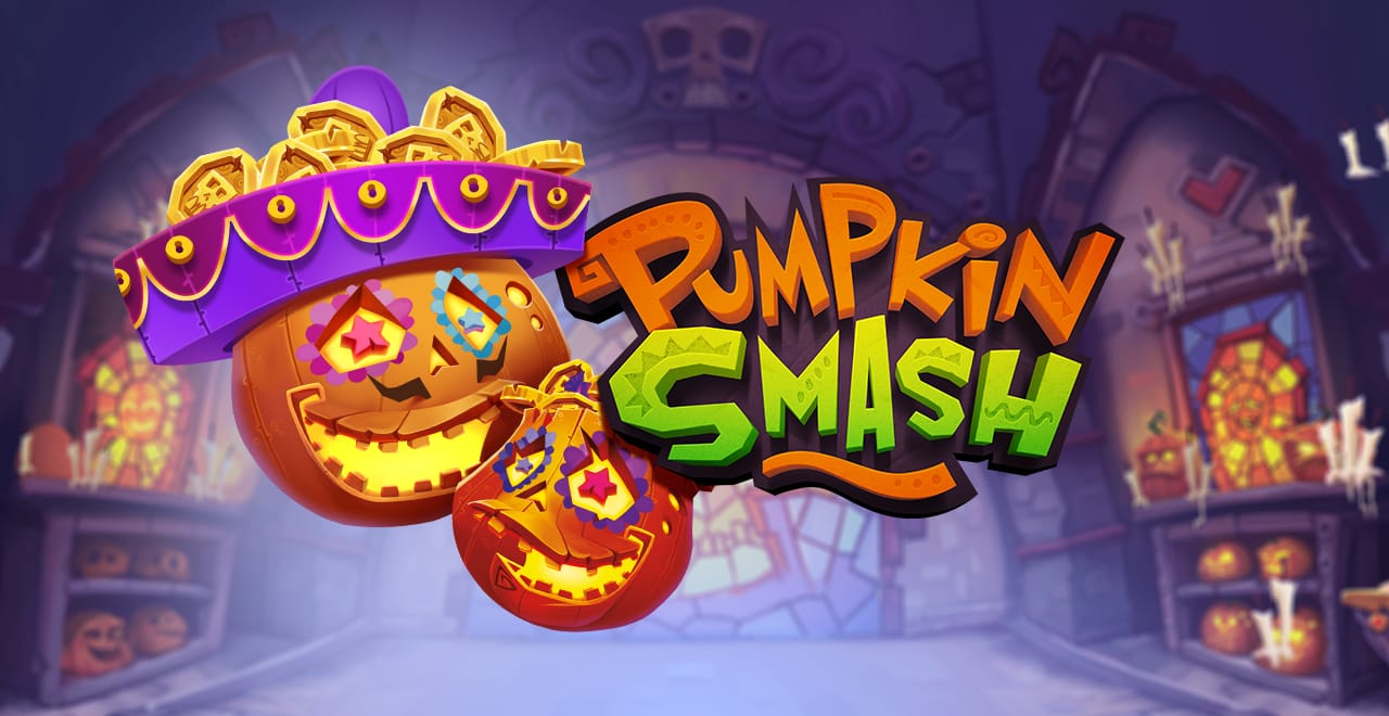 Pumpkin Smash Slots game logo