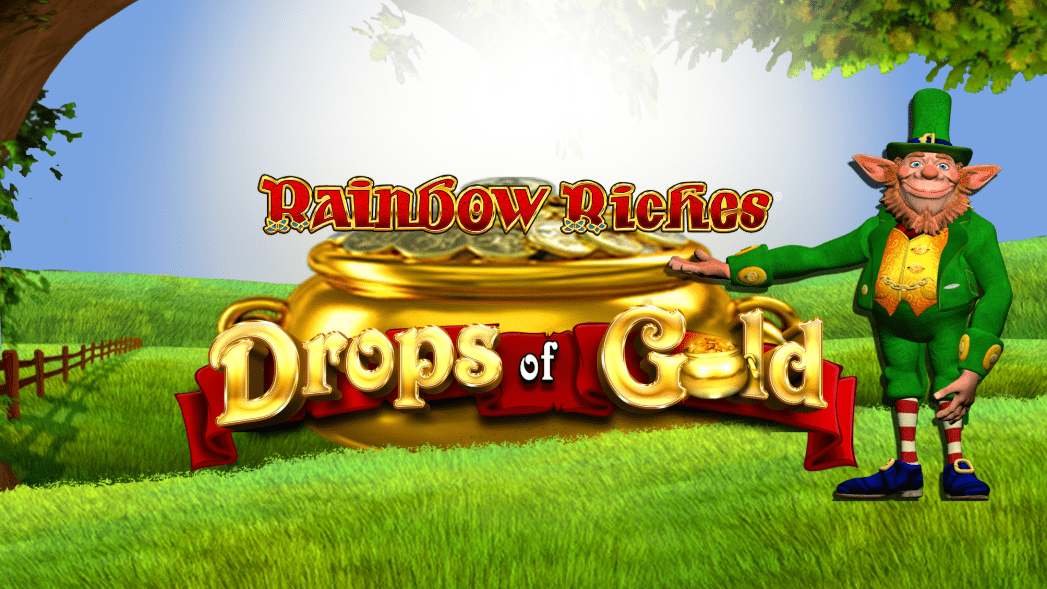 Rainbow Riches Drops Of Gold Logo