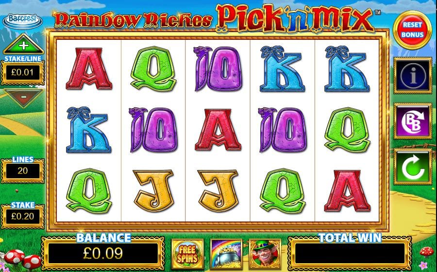 Rainbow Riches Pick N Mix Gameplay