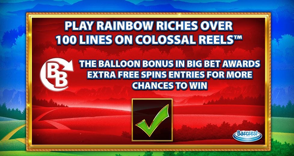 Rainbow Riches Reels of Gold Introduction