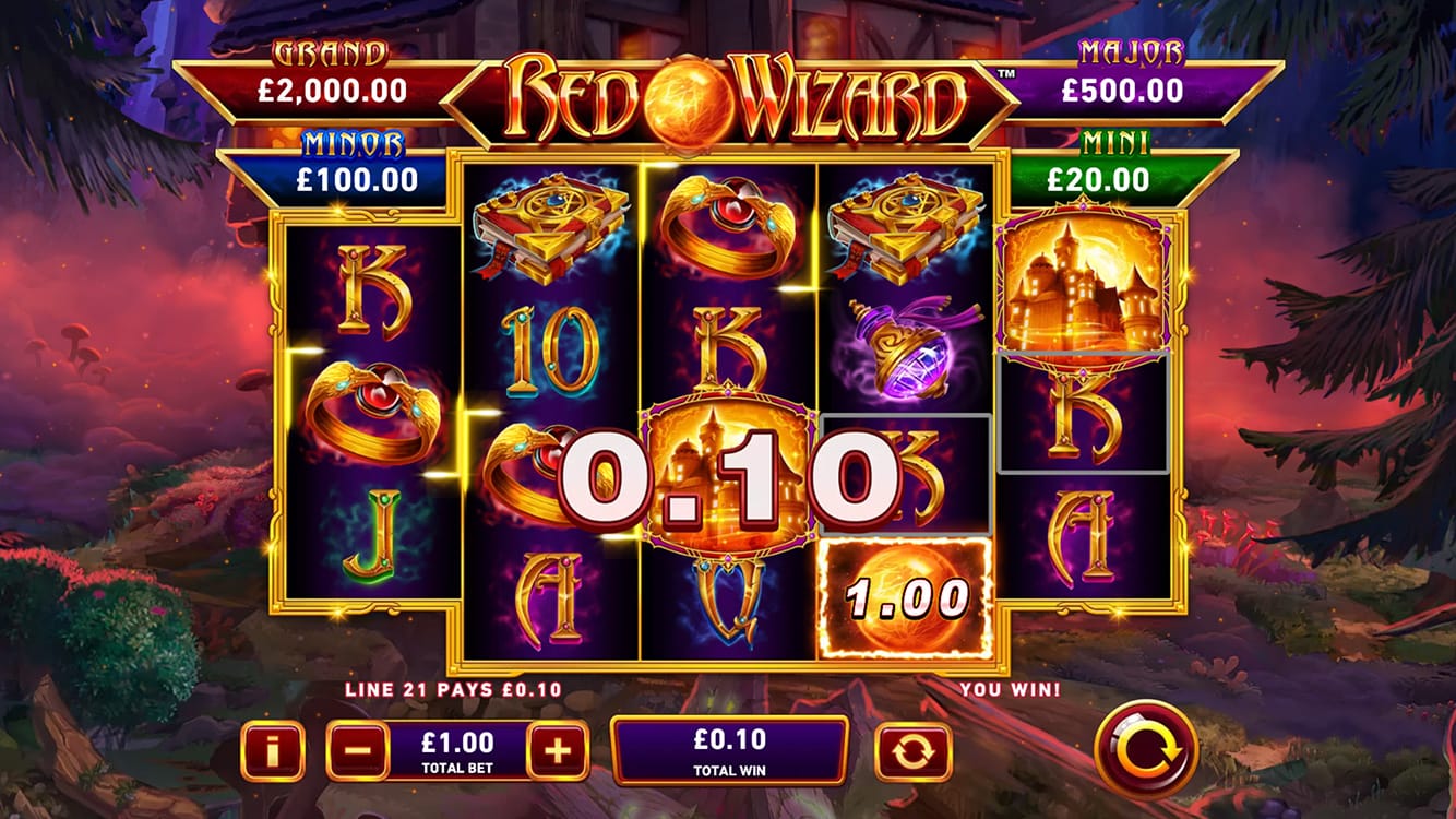 Red Wizard Slot Gameplay