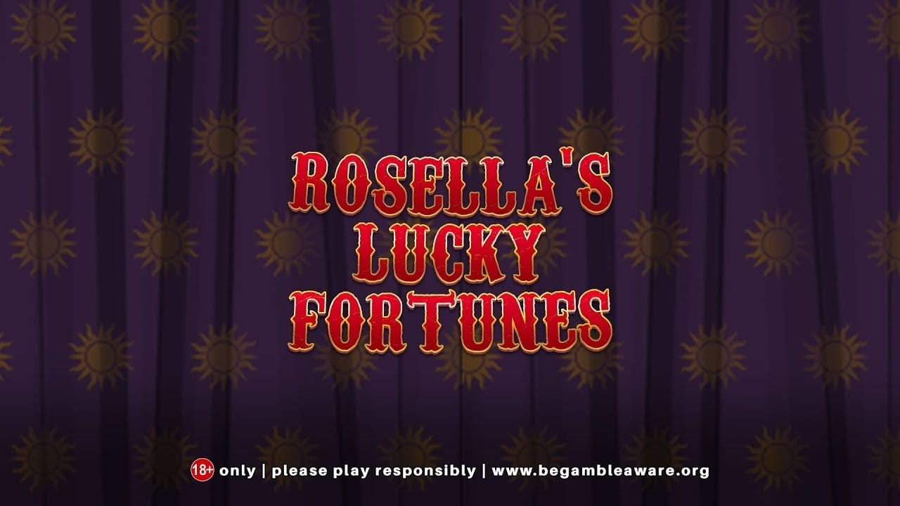 Rosellas Lucky Fortune slots game logo