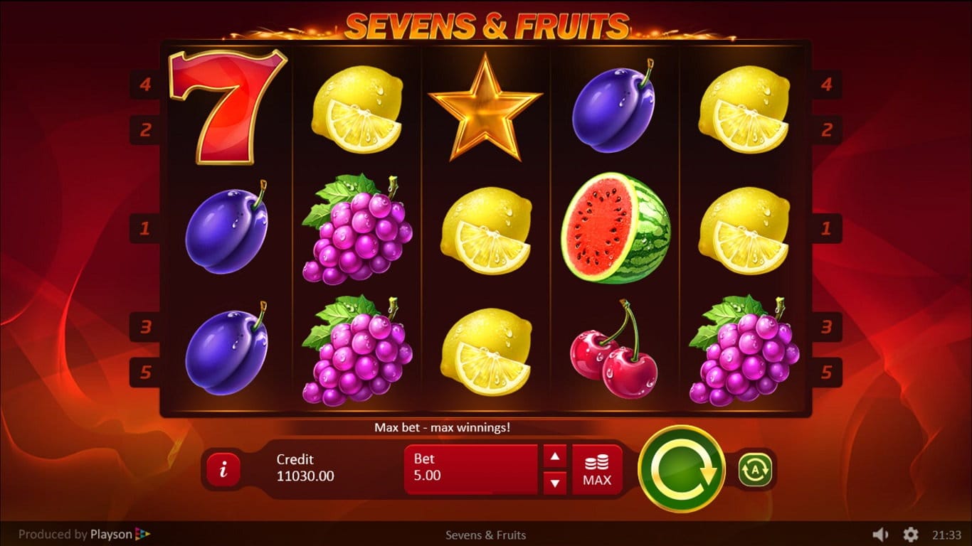 sevens n fruits