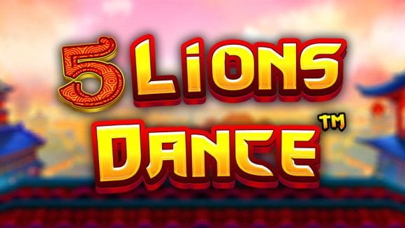 5 Lions Dance Slot Logo Slots Baby