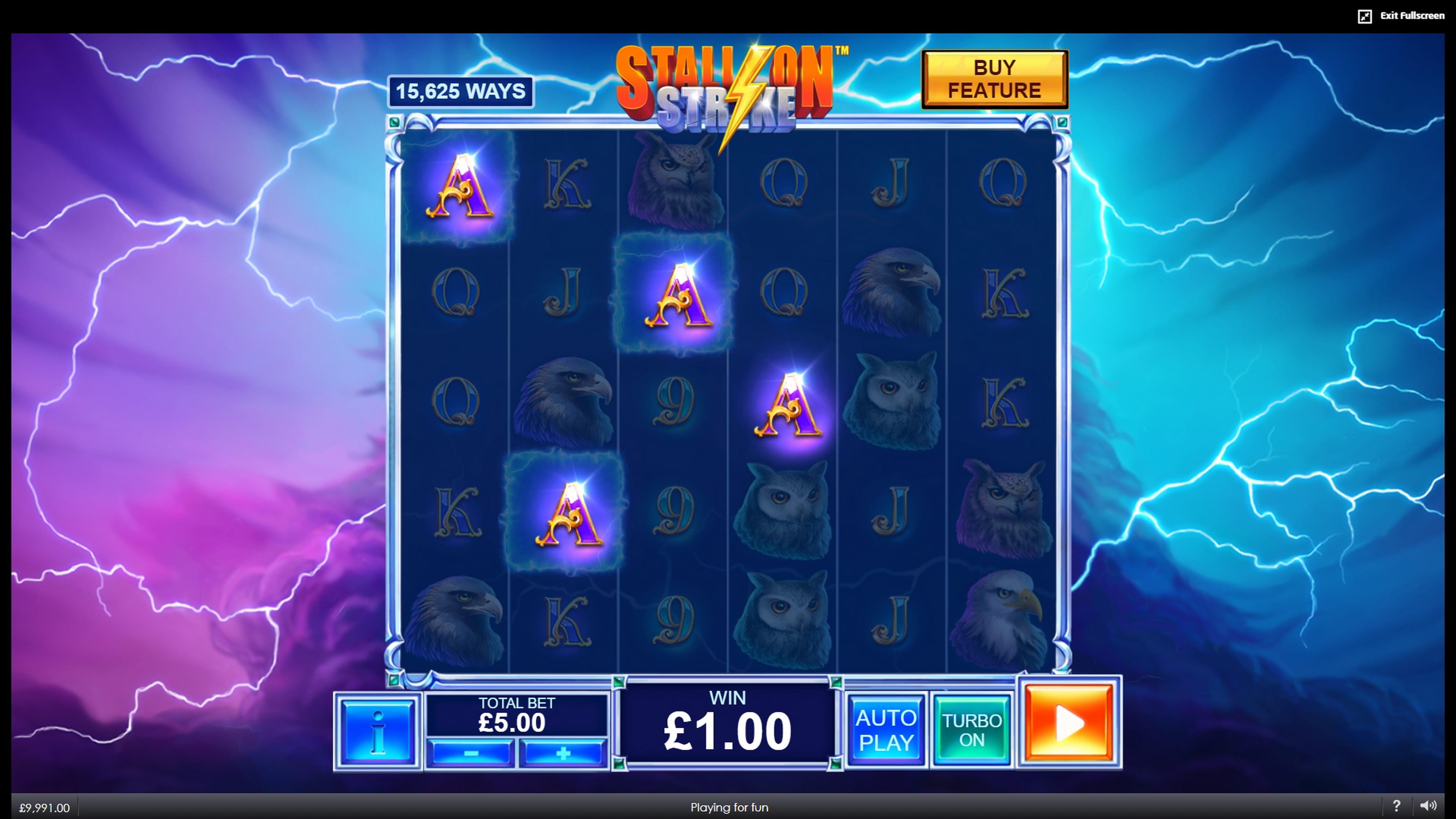 Stallion Strike Slots Gameplay