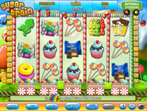 Sugar Train Gameplay