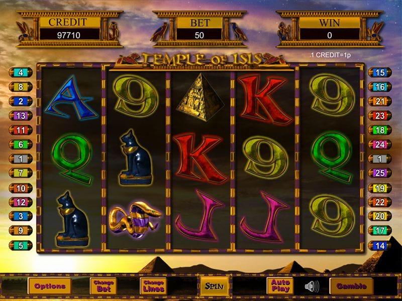 Temple Of Isis gameplay