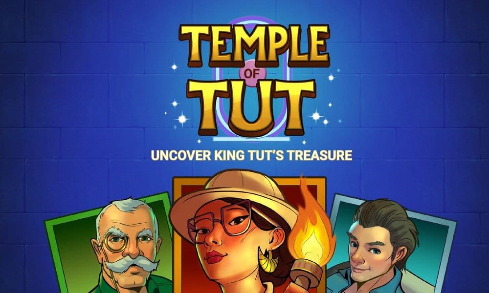 temple of tut slots game logo