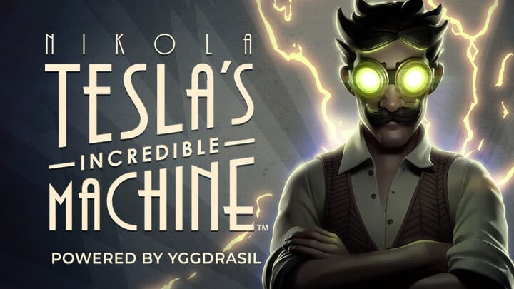 Nikola Tesla’s Incredible Machine slot game logo