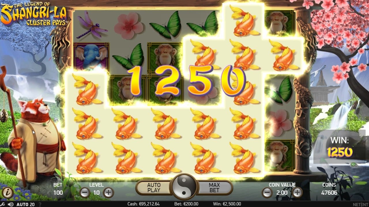 The Legend of Shangri La Slot Game Gameplay